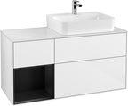 weiß / Mitteldichte Faserplatte (MDF) / G141P D 1200x603x501mm Glossy White