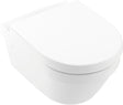 Villeroy & Boch Architectura WC-Set 4694HR spülrandlos mit DirectFlush, 370x530mm, Weiß Alpin