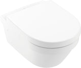 Villeroy & Boch Architectura WC-Set 4694HR spülrandlos mit DirectFlush, 370x530mm, Weiß Alpin