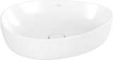 Villeroy & Boch Aufsatzwaschbecken Antao 4A7240 asymmetrisch Almond CeramicPlus 400 mm