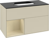 Villeroy & Boch Finion Waschtischunterschrank 1000 mm Glossy White Lacquer mit LED-Beleuchtung