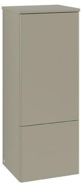 Villeroy & Boch Antao Mittelschrank 414 mm – Wandhängend, Soft-Close, LED, Grau Matt