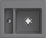 Villeroy & Boch Einbauspüle Subway 60 XM Keramik Ebony CeramicPlus 620x510mm