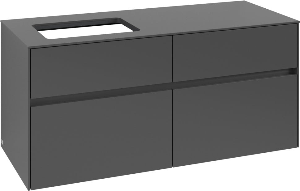 Villeroy & Boch Waschtischunterschrank Collaro C11300 1200 mm White Oak mit 4 Auszügen