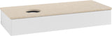 Villeroy & Boch Waschbeckenunterschrank Antao 1200 mm Glossy White Lacquer mit Marmor-Abdeckplatte