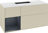 Villeroy & Boch Finion Waschtischunterschrank G161G 1200 mm Glossy White Lacquer mit LED-Beleuchtung