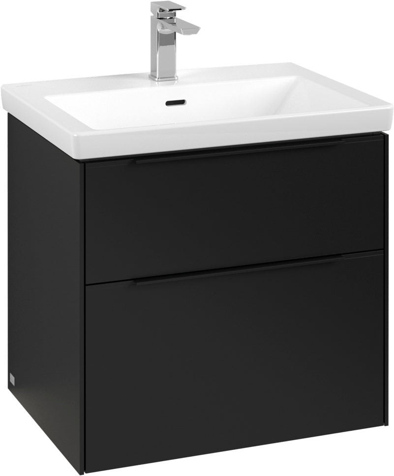 Villeroy & Boch Waschtischunterschrank Subway 3.0 C 576L0 Brilliant White mit LED-Beleuchtung