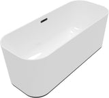 Villeroy & Boch Finion Freistehende Badewanne 1700x700mm Quaryl Stone White mit Beleuchtung