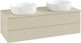 Villeroy & Boch Antao Waschbeckenunterschrank 1200 mm Anthrazit Matt – 2 Auszüge, Push-to-Open