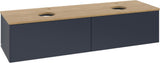 Villeroy & Boch Antao Waschtischunterschrank 1600 mm Anthracite Matt mit 2 Auszügen