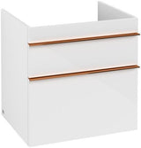 Villeroy & Boch VENTICELLO Waschtischunterschrank 603 mm Santana Oak mit 2 Auszügen und Glasabtrennungen