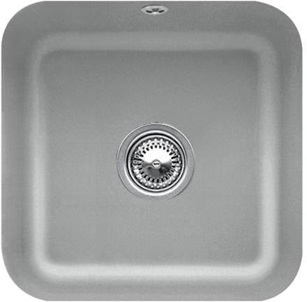 Villeroy & Boch Unterbauspüle Cisterna 50 Ebony CeramicPlus 445x445 mm Keramik