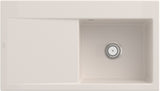Villeroy & Boch Einbauspüle Subway Style 50 Weiß Alpin CeramicPlus 900 mm