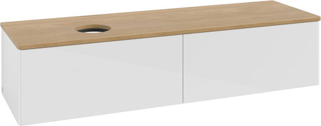 Villeroy & Boch Waschtischunterschrank Antao 1600 mm Glossy White mit LED-Beleuchtung