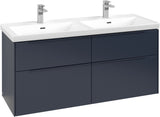 Villeroy & Boch Waschtischunterschrank Subway 3.0 C 568L0 1272 mm Brilliant White mit LED