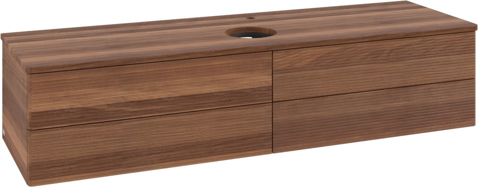 Villeroy & Boch Waschtischunterschrank Antao 1600 mm Glossy White Lacquer mit 4 Auszügen