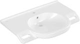 Villeroy & Boch ViCare Wandwaschbecken 810x560 mm Weiß Alpin – Barrierefrei & Unterfahrbar
