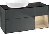 Villeroy & Boch Finion Waschtischunterschrank 1200 mm Glossy White Lacquer mit LED-Beleuchtung