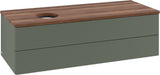 Villeroy & Boch Antao Waschtischunterschrank 1200 mm Anthrazit Matt mit 2 Auszügen