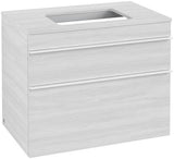Villeroy & Boch Venticello Waschtischunterschrank 757 mm Glossy White mit 2 Auszügen