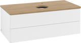 Villeroy & Boch Waschtischunterschrank Antao 1000 mm White Matt Lacquer mit 2 Auszügen