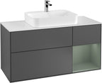 anthrazit / Mitteldichte Faserplatte (MDF) / F421G M