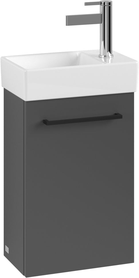 Villeroy & Boch Avento Waschbeckenunterschrank Kansas Oak 340 mm mit SoftClosing und Volcan Griff
