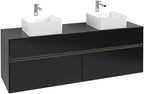 schwarz / Mitteldichte Faserplatte (MDF) / black matt