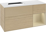 Villeroy & Boch Waschtischunterschrank Finion F401G 1200 mm Glossy White Lacquer mit Beleuchtung