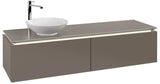 Villeroy & Boch Legato Waschbeckenunterschrank 1600 mm Glossy White mit LED-Beleuchtung