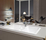 Villeroy & Boch Spüle Condor 60 Snow White 1000x510mm Keramik mit CeramicPlus und Handbetätigung