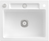 Villeroy & Boch Einbauspüle Siluet 60 S 334601 – 600 x 510 mm, Weiß Alpin CeramicPlus, TitanCeram