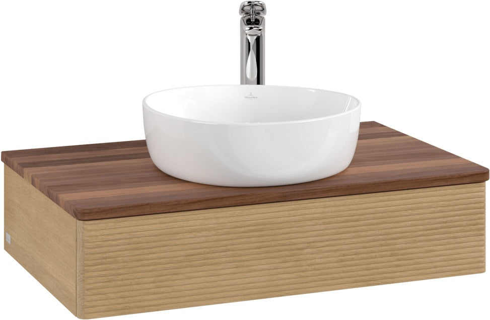 Villeroy & Boch Waschtischunterschrank Antao 800 mm Glossy White Lacquer mit Auszug