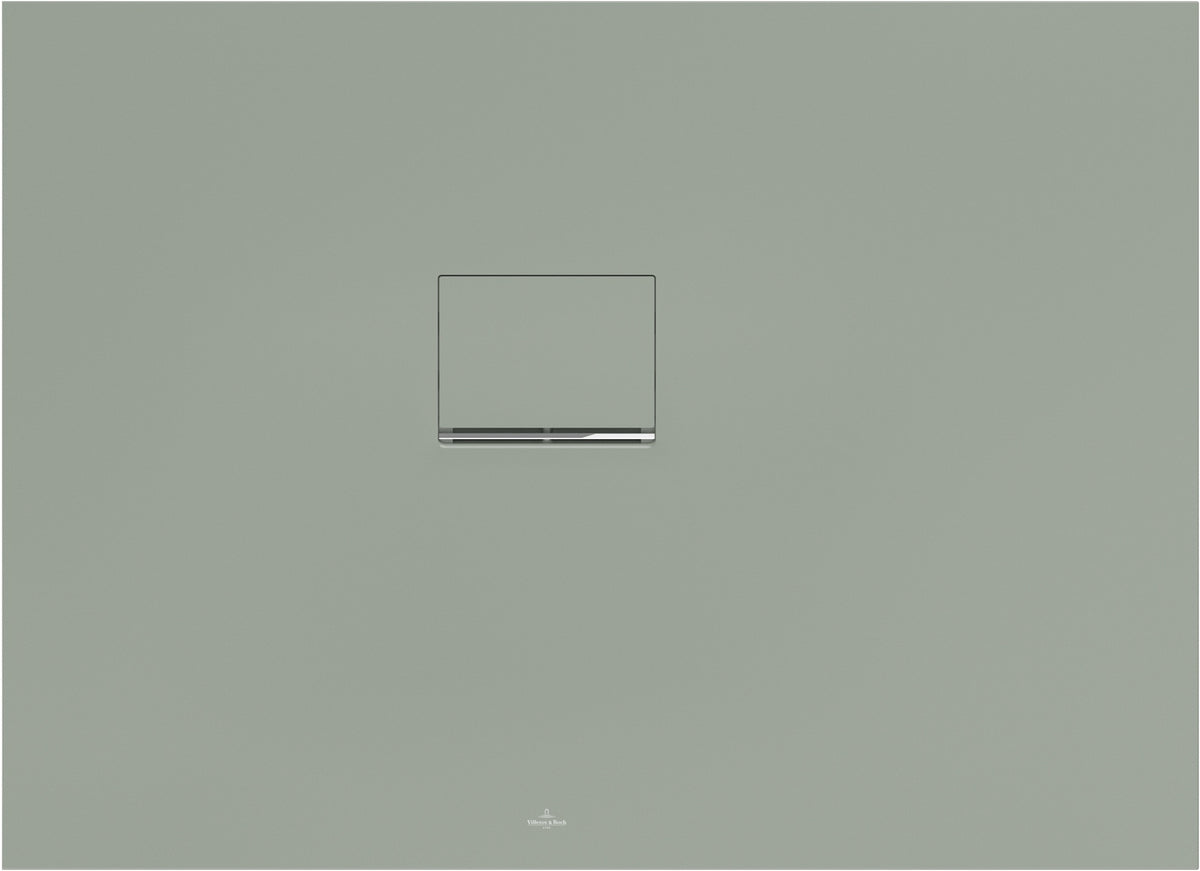 Villeroy & Boch Duschwanne Squaro Infinity UDQ11 1100x700mm Morning Green Quaryl