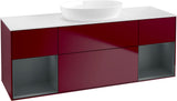 Villeroy & Boch Finion Waschbeckenunterschrank 1600 mm Glossy White Lacquer – mit LED-Beleuchtung