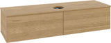 Villeroy & Boch Waschbeckenunterschrank Antao K36011 1600 mm Warm Walnut – 2 Auszüge, Push-to-Open