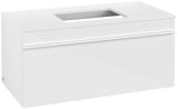 Villeroy & Boch Venticello Waschtischunterschrank 957 mm Glossy White mit Auszug