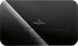 Villeroy & Boch ViConnect Betätigungsplatte 922400 Eckig Glas Glossy Grey 269 x 161 mm
