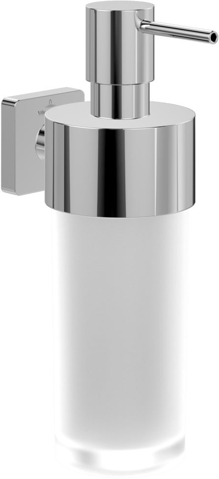 Villeroy & Boch Seifenspender Elements - Striking 70x121x207 mm Eckig Chrom