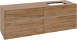 Villeroy & Boch Waschtischunterschrank Collaro C122 B0 1600 mm Kansas Oak mit Beleuchtung und 4 Auszügen