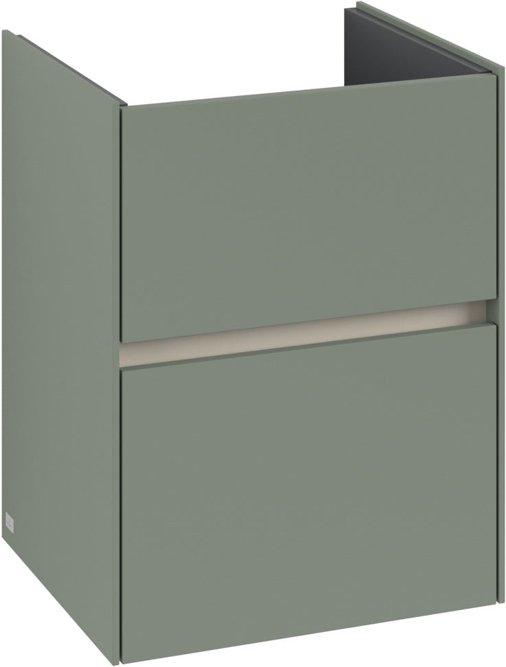 Villeroy & Boch Waschbeckenunterschrank Collaro C141 White Oak 472 mm mit SoftClosing