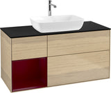 Villeroy & Boch Finion Waschtischunterschrank 1200 mm Glossy White Lacquer mit Beleuchtung