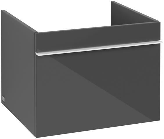 Villeroy & Boch Venticello Waschbeckenunterschrank 553 mm Glossy White – Wandhängend mit Auszug
