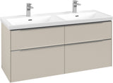 Villeroy & Boch Subway 3.0 Waschtischunterschrank 1272 mm Brilliant White mit 4 Auszügen