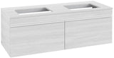 Villeroy & Boch Venticello Waschtischunterschrank 1257 mm Glossy White für 2 Waschbecken