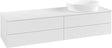 Villeroy & Boch Waschtischunterschrank Antao 1600 mm Glossy White Lacquer mit 4 Auszügen und LED-Beleuchtung