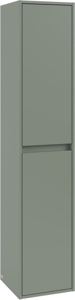 Villeroy & Boch Hochschrank Skyla C80100 Soft Green 350 mm – Badmöbel mit SoftClosing