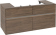 Villeroy & Boch Waschtischunterschrank Collaro C087 B0 Arizona Oak 1200 mm mit Beleuchtung und SoftClosing
