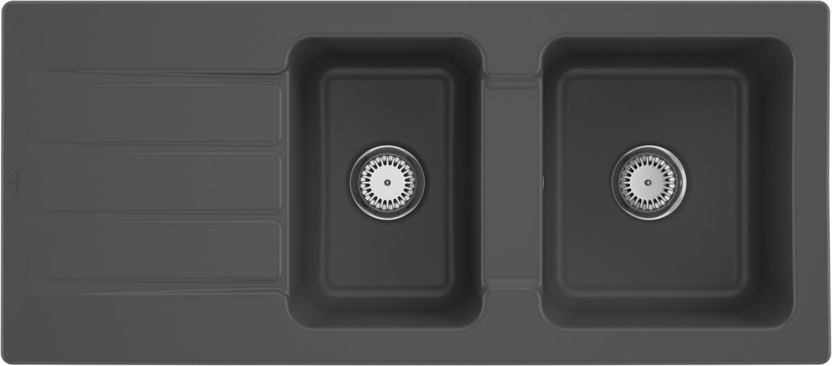 Villeroy & Boch Einbauspüle Architectura 80 338001R1 Weiß Alpin CeramicPlus 1160x510 mm