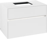 Villeroy & Boch Waschbeckenunterschrank Collaro C124 B0 800x548x500mm Eckig White Matt mit Beleuchtung und SoftClosing
